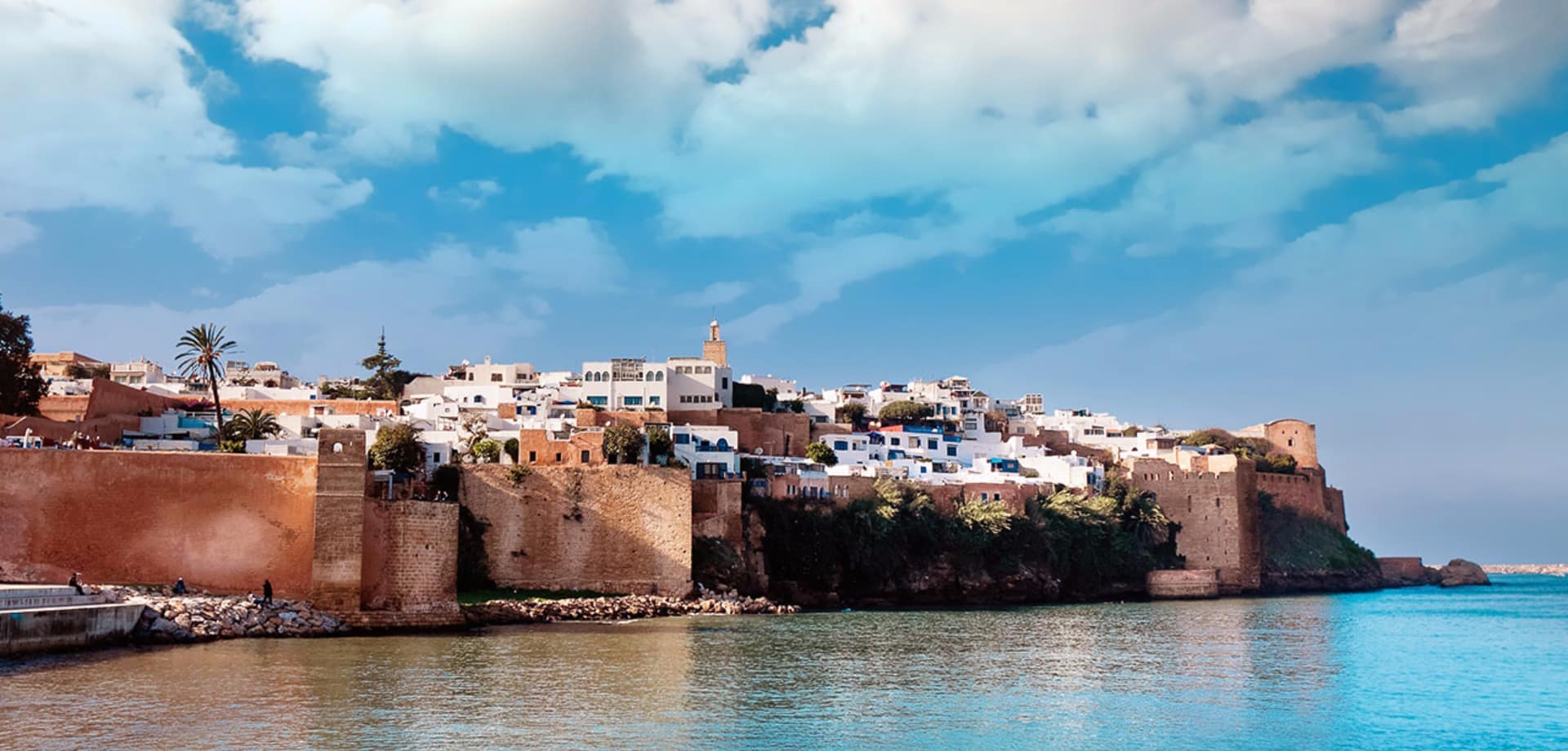 Vista da cidade de Rabat